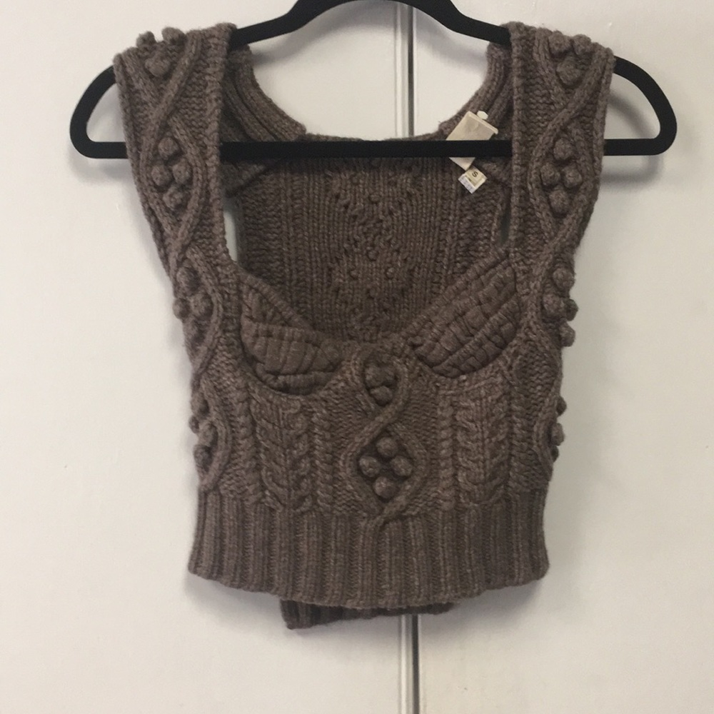 TAO sweater tank wool small